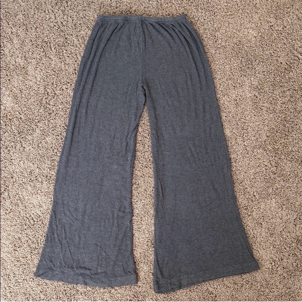 Auden Ribbed Gray Knit pants